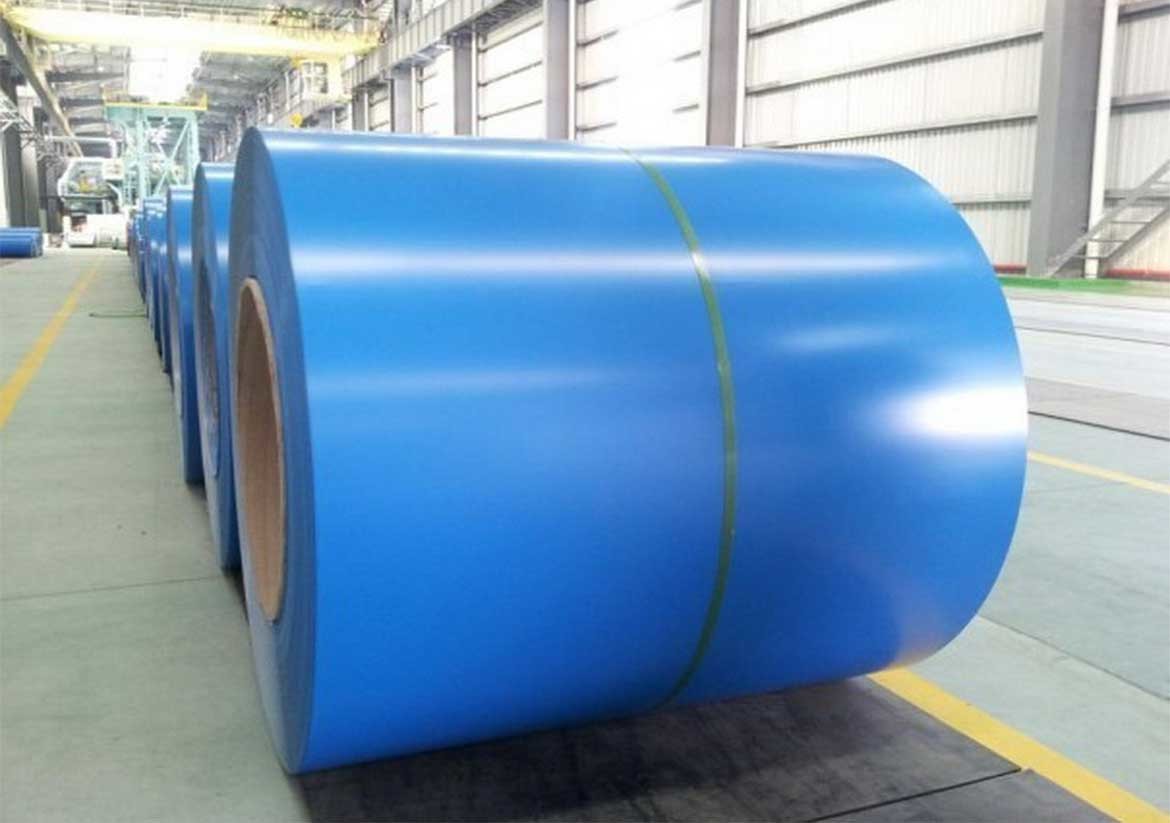 Bule Prepainted Galvalume Steel Coil For Corrugated Sheet