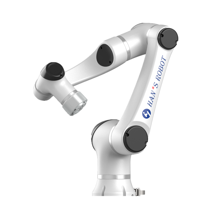 E05 5kg 6 Axis 800mm Collaborative Robotic Arm Aluminum Alloy