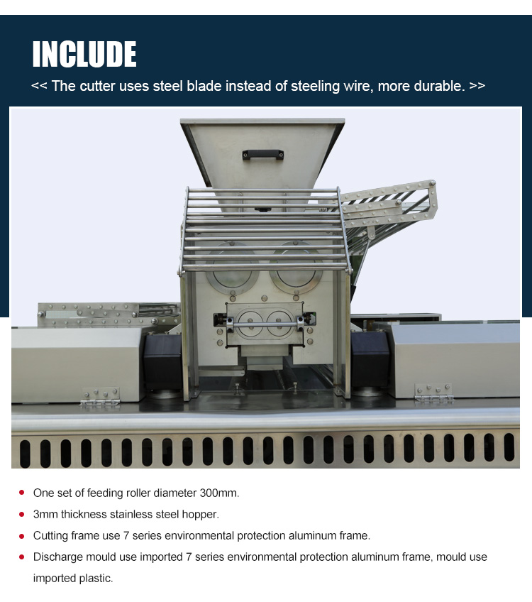High Quality Stainless Steel Automatic Ball Dough Cutter Machine Dough Cutter