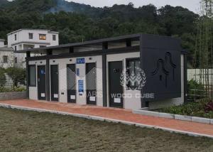 China Light Steel Structure Prefabricated Modular Toilets , Modular Public Toilets wholesale