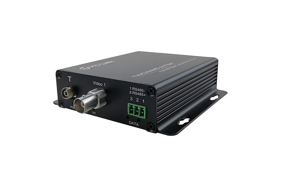H1channnel HDCVI/TVI/AHD Fiber Video Optic Transmitters Receivers 720P/960P/1080P,Distance 20KM