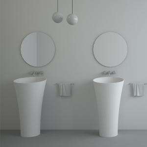 China High Strength Modern Freestanding Bathroom Vanity Scratch Resistant wholesale