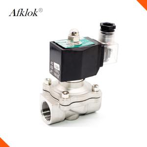 China Stainless Steel 3/4 inch Natural Lpg Gas Solenoid Valve 220V AC wholesale