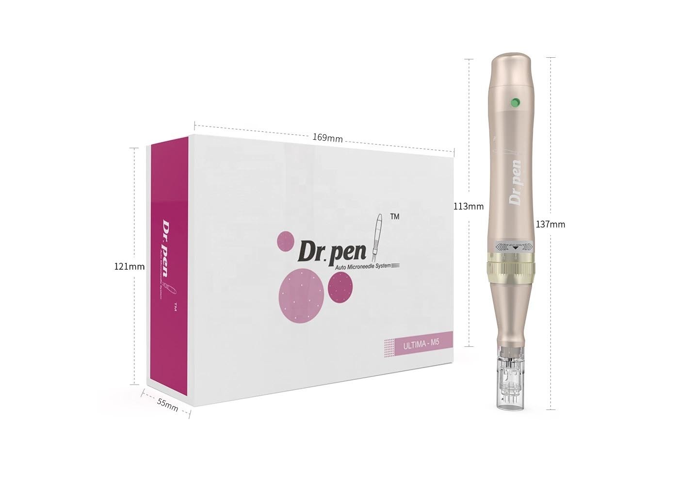 Dr.pen M5-W wireless trending hot dermapen micro needle derma pen machine for skin beauty care Anti Aging