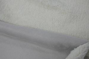 China 755gsm FUR:FUR: SHERPA PU: SOLID SUEDE Bonded Fabric wholesale