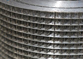 48” Width Stainless Steel Welded Wire Mesh , Welded Wire Fencing 4x4 Mesh