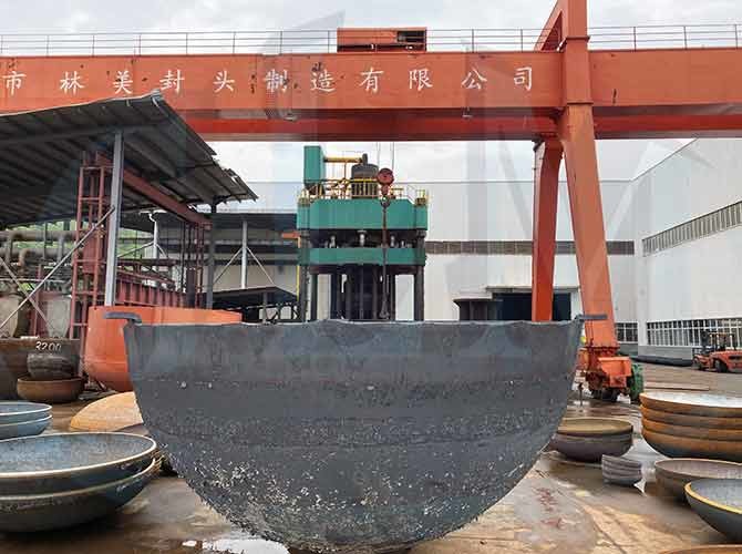 Boiler Head 800mm 316L 304L Hemispherical Pressure Vessel Dish End Types