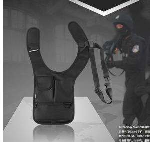 China Shoulder Holsters FBI Waist Bag 007 Bag Tactical Chest Bag Nylon Sling Bag wholesale