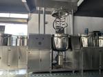 SUS304 SUS316 Vacuum Mixer Homogenizer , Leakproof Cosmetic Manufacturing