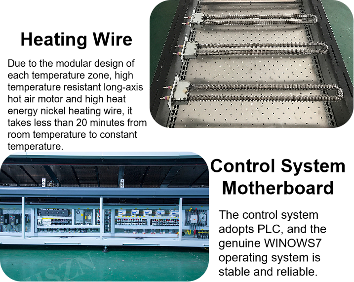 Infrared Smd Soldering Oven 6 Zone Smt Reflow Soldering Machine