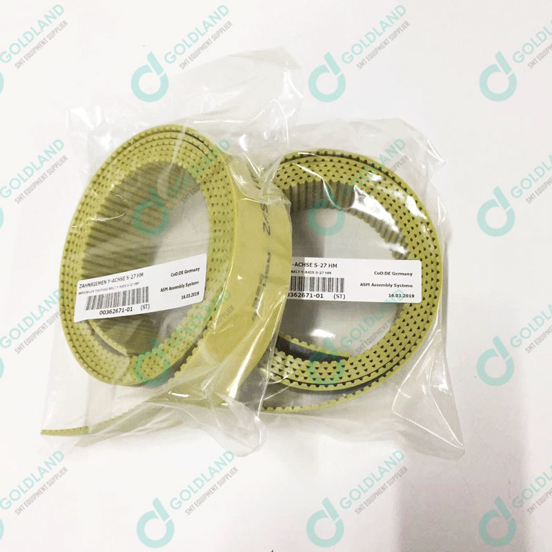SMT pick and place mchine spare parts 00362671-01 Y-axis belt S-27HM for Siemens/Siplace/ASM SMT machine