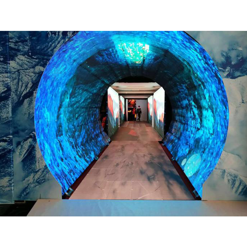 ROHS Virtual Production LED Screens , Multifunctional Curved LED Display Wall