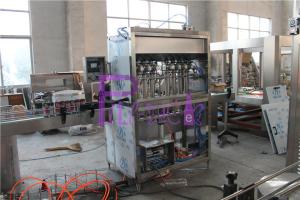 China Linear Bottle Filling Machine Drinking Water Washing , Filling , Capping Machine on sale