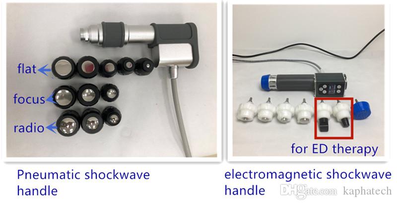 Vertical 2 In 1 Shockwave Therapy Machine Electronmagnetic System