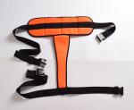 Orange Color Wheelchair Seat Belt Decompression Sponge