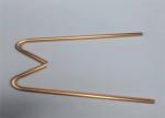 ASTMB68 soft Grooved Heat Pipe , Oxygen Free Copper Heat Tube