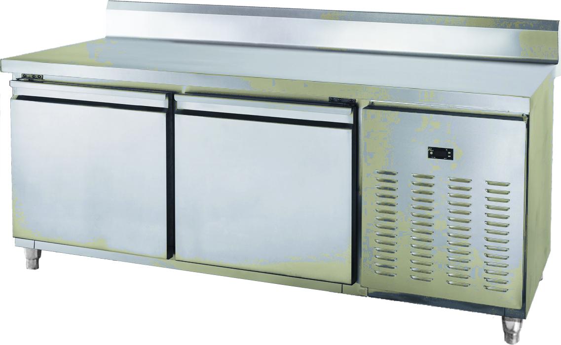 1.8m Under Counter Frost Free Fridge Flat Top With Force Air Cooling