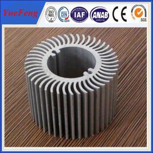 China Custom aluminium heatsink / 6000 series heat sinking circular aluminium profile wholesale