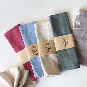 China Reusable 100% Cotton Tea Towel Linen Table Placemats 200-600GSM wholesale