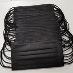 Black Hypoallergenic Earloop Mask