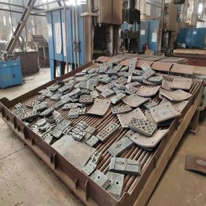 China Lost Foam Cast Iron Wearing Plate For Asphalt Mixing Plant wholesale