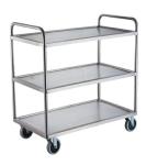 Disassembly-Assembly Type Round Tube Stainless Steel Trolley Welding-type Square