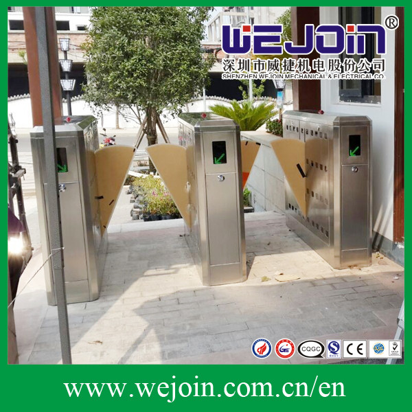 304 Stainless Steel Flap Barrier Gate Turnstile Stick Access Control System