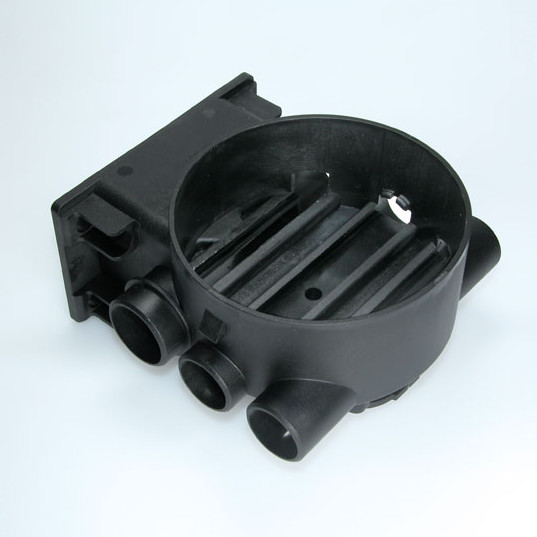 Automotive Cover Injection Molding Molds Polishing Sandblast Black Cover 3D