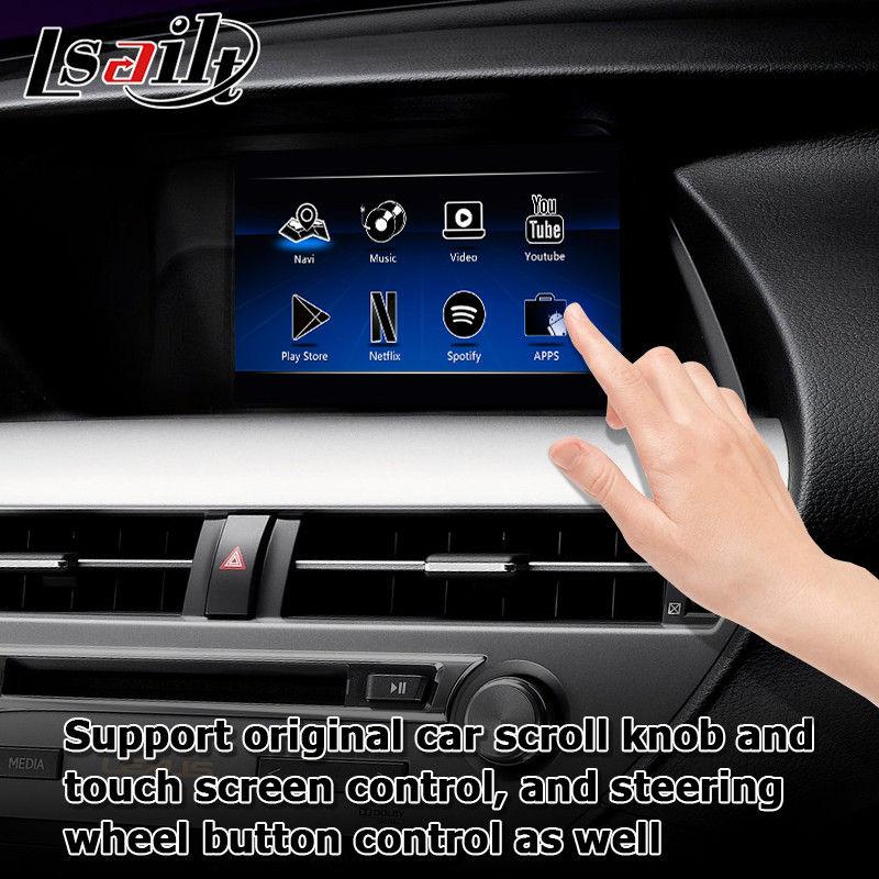 Lexus RX350 12-15 version Video Interface , 2/3GB RAM Android navigation box optional carplay android auto