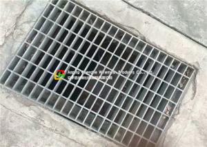 China Parking Lots Steel Grate Drain Cover High Strength Hot Dip Galvanizing wholesale