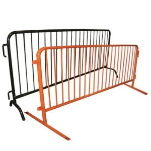 China 1100X2500mm Crowd Control Barriers Galvanized Steel Metal Pedestrian Barriers wholesale