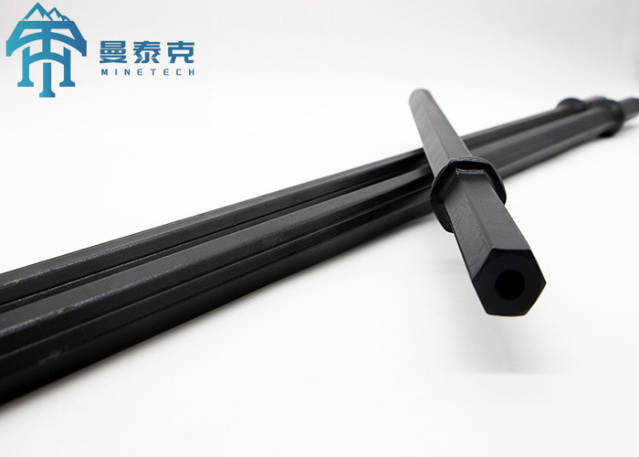 12° Taper Rock Drilling Tools Hex Shank Taper Drill Rod for Mining