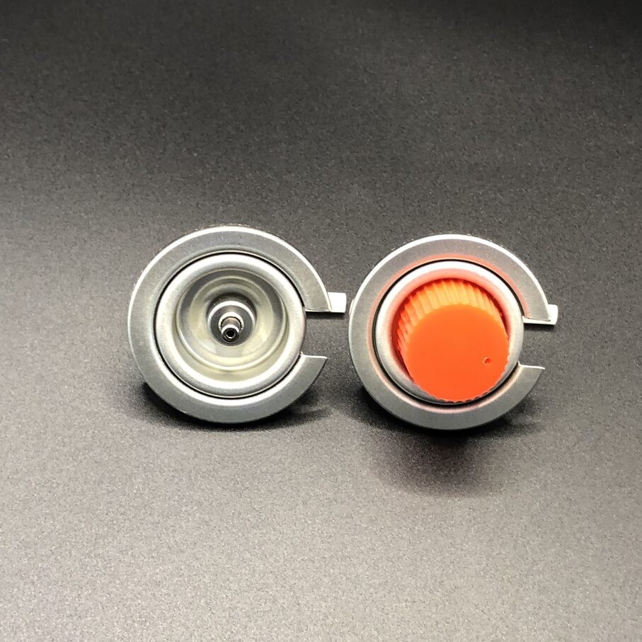 Dependable Gas Cartridge Valve - Butane Gas Valve - Outer Gasket Buna