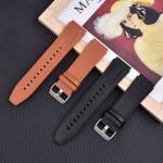 ODM Hand Stitched Cowhide Leather 22mm Watch Strap