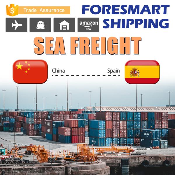Quality Shipping From China To Spain FCL Sea Freight Forwarder for sale