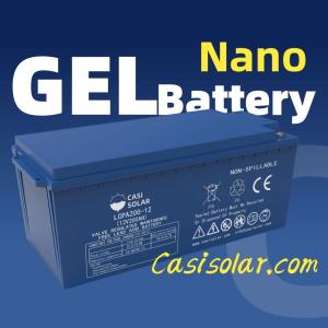 China 12V 200AH Deep Cycle AGM Gel Solar Battery For Home Storage With Long Life wholesale
