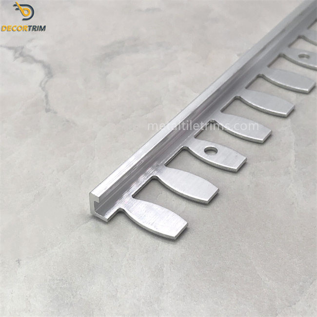 Grey Tile Edge Trim Aluminium Tile Trim Polish Black Bathroom Tile Edging