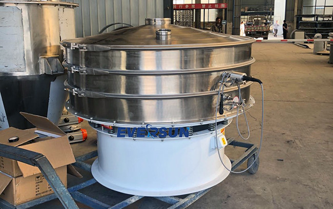 1-5 Layers Ultrasonic Rotary Vibrating Screen For Screening / Filtration