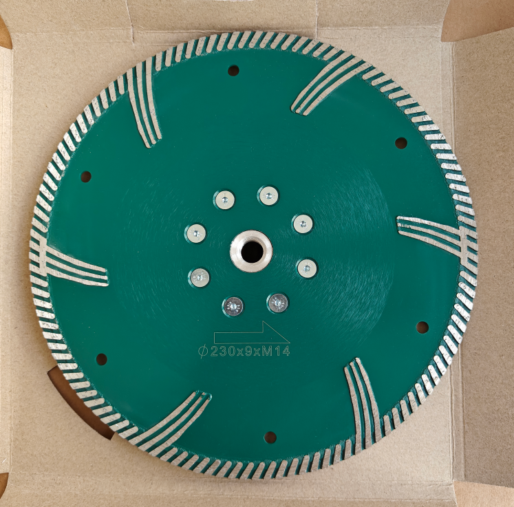 Marble Granite Diamond Saw Blade Turbo Cutting Disc For Handheld Stone Cutting Machine
