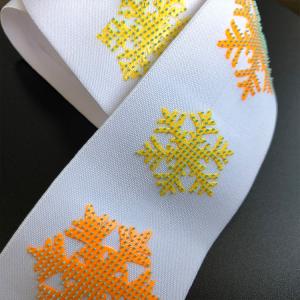 China Silicone Toothbrush Polka Dot Coating Webbing Non Slip Elastic Webbing wholesale