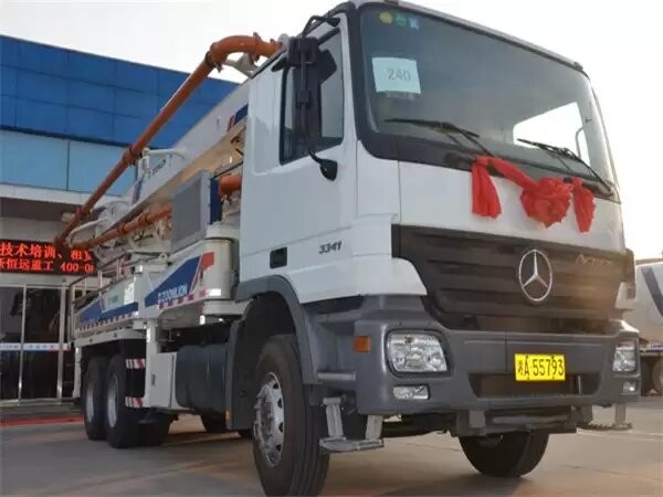 ZLJ5281THB125-37 Zoomlion Used Concrete Pump Truck Second Hand Concrete