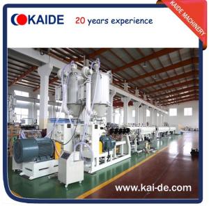 China 75-160mm PPR Glassfiber PPR pipe extruder machine wholesale
