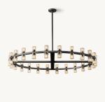 Chrome Finish Chrome Hanging Light Fixtures Foyer Lighting High Ceiling