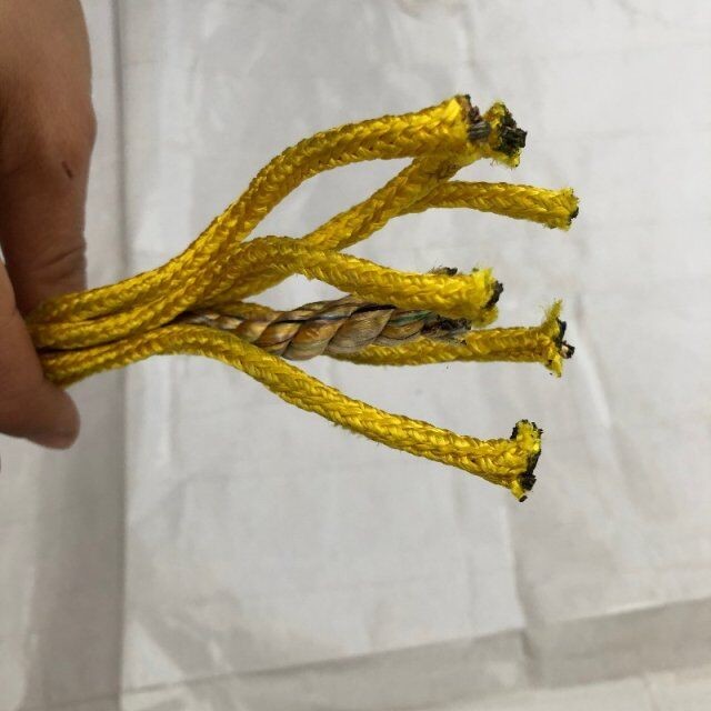 Customized Polyester Combination Rope 12mm - 20mm Playground Steel Core Wire Rope