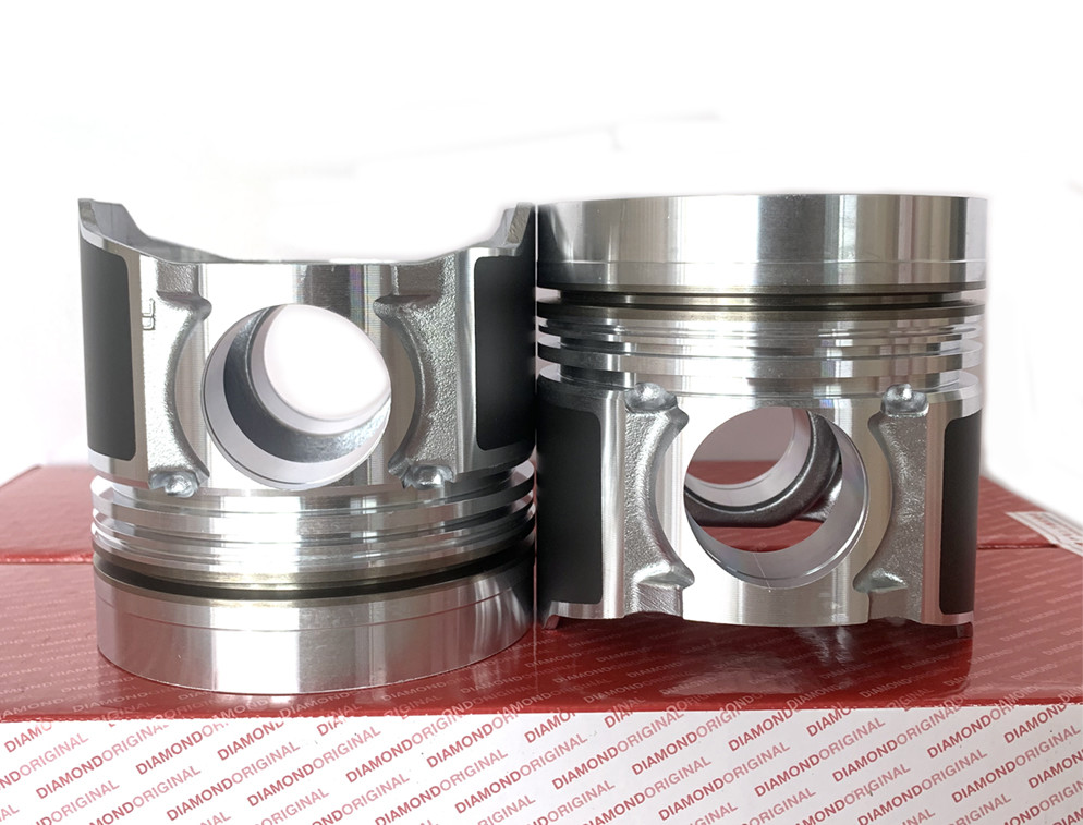 65.02501-0280 DOOSAN Engine Parts Piston With Snap Ring For DB58-5 DH220-5