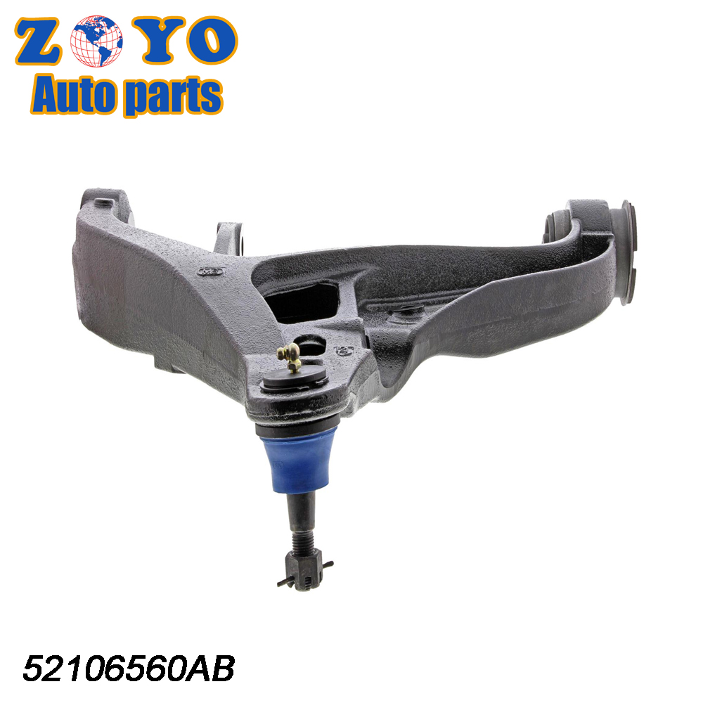 40 Cr Ball Joint Left Front Steel Lower Control Arm for Dodge Ram 1500 Pickup 2002-2005