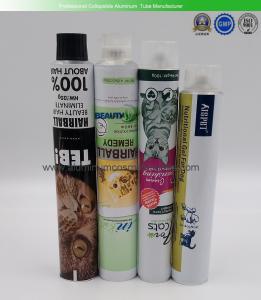 China Custom Aluminium Cosmetic Tubes , Aluminum Ointment Tubes100g 5ml - 400ml wholesale