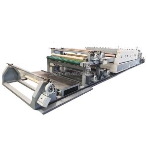 China Electric Driven Aluminum Honeycomb Panel Composite Machine for Fabric Manufacturing Plant wholesale