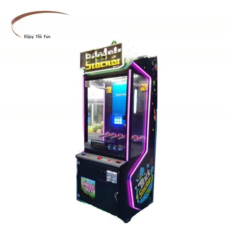 Brick Stacker Gift Game Machine Gift Vending Machine OEM Welcomed