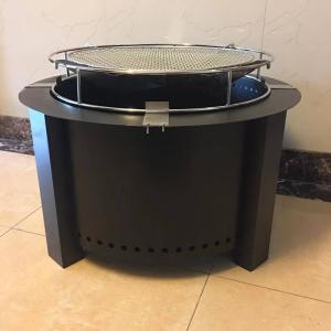 China 30&quot; Smokeless Fire Stove Double Wall Stainless Steel Material Fire Pit wholesale